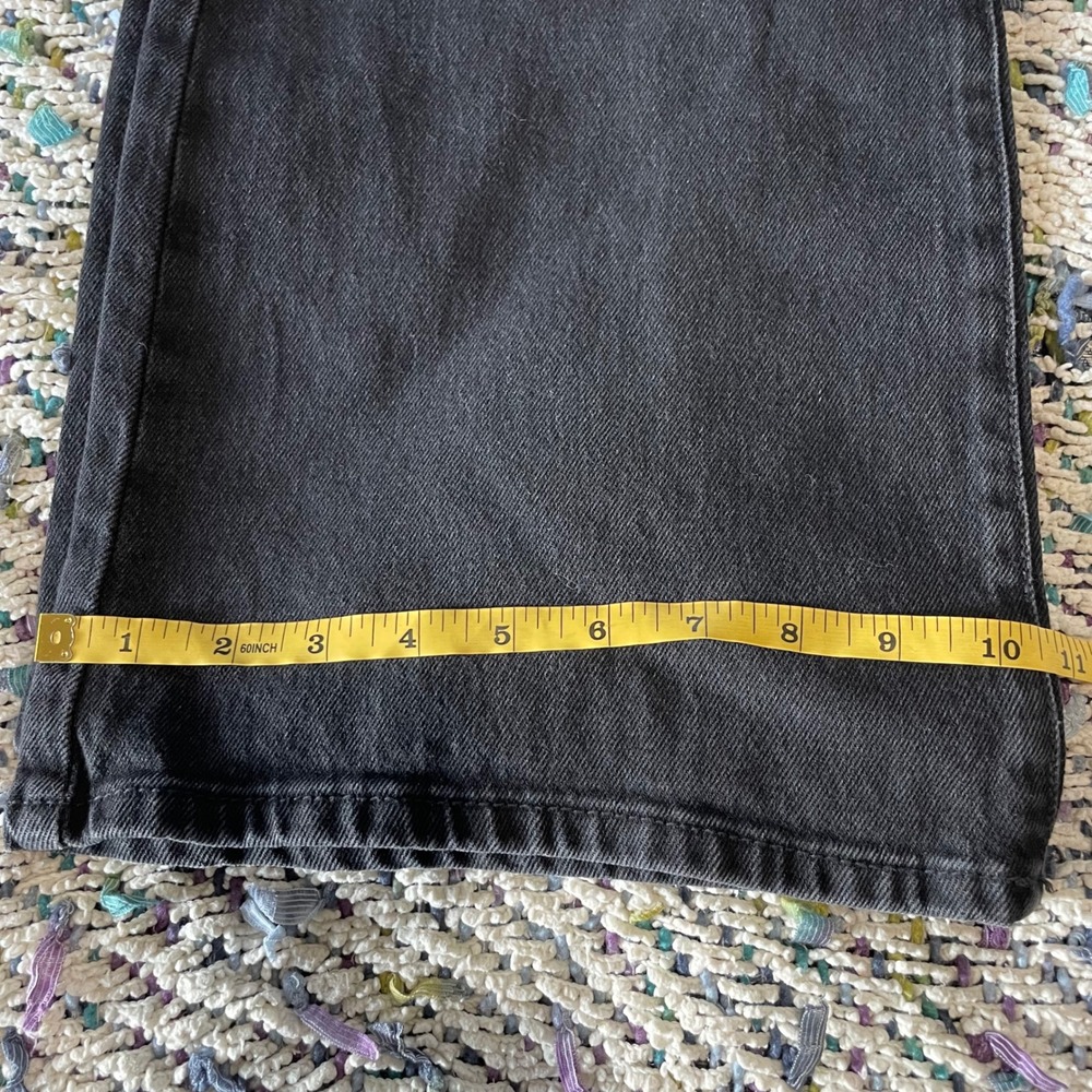 Universal Thread Black Wash High Rise Flare Comfort Stretch Jeans Womens 10 Long - Picture 11 of 13